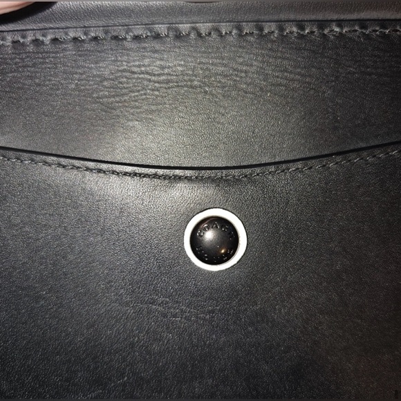 **WOW*SALE** COACH Black Leather W/Snakeskin DRIFTER Crossbody - Picture 10 of 16